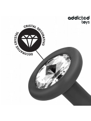 ADDICTED TOYS - SET DE 3 PLUG SILICONA ANAL CON JOYA
