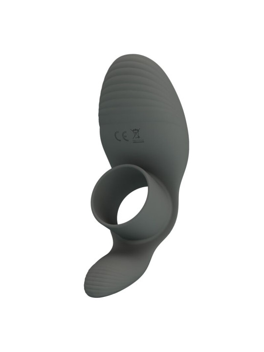 PRETTY LOVE - ANILLO VIBRADOR RECARGABLE CON DOBLE ESTIMULACIÓN