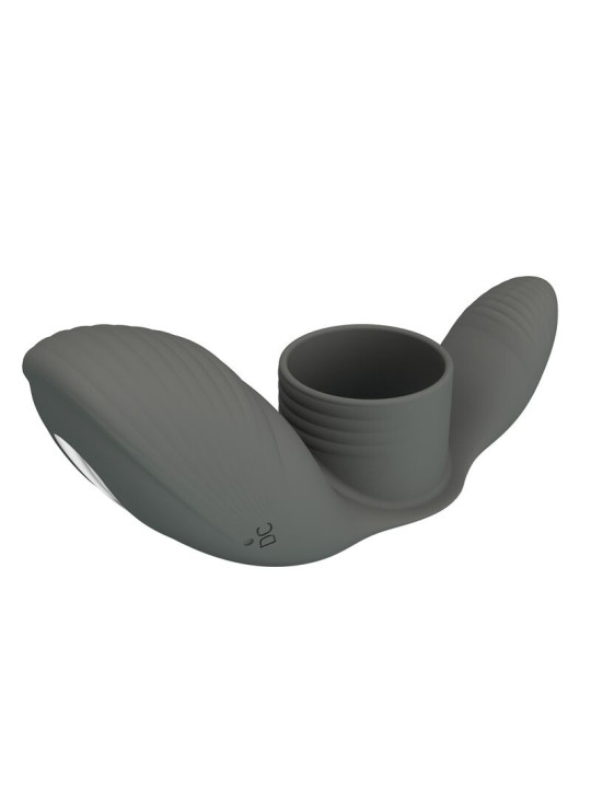 PRETTY LOVE - ANILLO VIBRADOR RECARGABLE CON DOBLE ESTIMULACIÓN