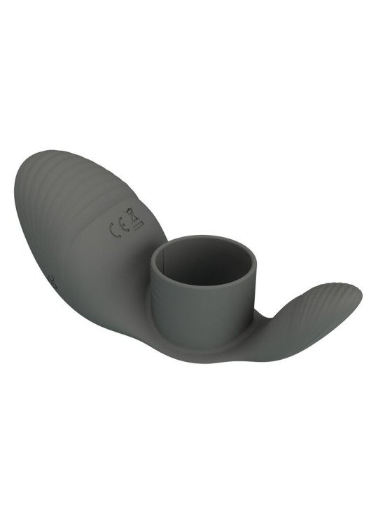PRETTY LOVE - ANILLO VIBRADOR RECARGABLE CON DOBLE ESTIMULACIÓN