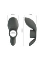 PRETTY LOVE - ANILLO VIBRADOR RECARGABLE CON DOBLE ESTIMULACIÓN