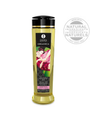 SHUNGA - ACEITE DE MASAJE ORGÁNICO FRAMBUESA 240 ML