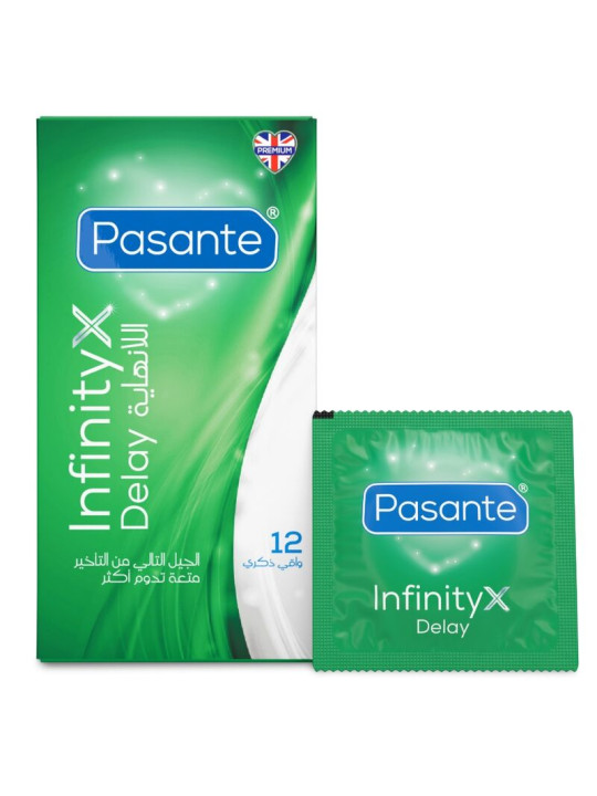 PASANTE - DELAY INFINITY PRESERVATIVOS RETARDANTES 12 UNIDADES