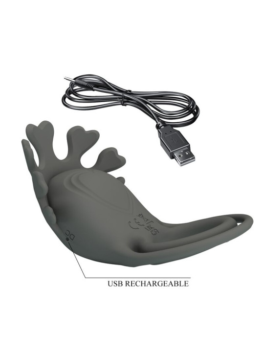 PRETTY LOVE - ANILLO VIBRADOR RECARGABLE CON ESTIMULADOR
