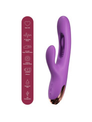 SHE.E.O - VIBRADOR RABBIT PUNTO G CON MOVIMIENTO DIGITAL MORADO