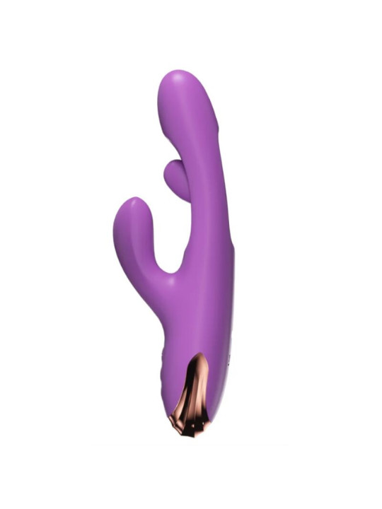 SHE.E.O - VIBRADOR RABBIT PUNTO G CON MOVIMIENTO DIGITAL MORADO
