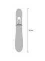 SHE.E.O - VIBRADOR RABBIT PUNTO G CON MOVIMIENTO DIGITAL MORADO
