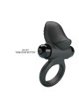 PRETTY LOVE - ANILLO VIBRADOR PARA PENE ADRIEN 10 FUNCIONES NEGRO