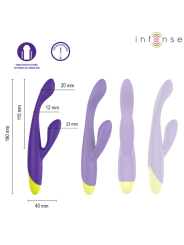 INTENSE - PAOLO ESTIMULADOR RABBIT RECARGABLE PARA PUNTO G Y CLÍTORIS