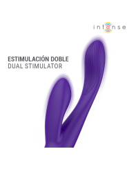 INTENSE - PAOLO ESTIMULADOR RABBIT RECARGABLE PARA PUNTO G Y CLÍTORIS
