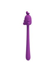 PRETTY LOVE - VIBRADOR FLEXIBLE CUTE BUNNY FLIRTING STICK RECARGABLE USB MORADO