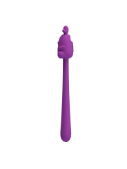 PRETTY LOVE - VIBRADOR FLEXIBLE CUTE BUNNY FLIRTING STICK RECARGABLE USB MORADO