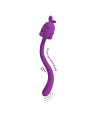 PRETTY LOVE - VIBRADOR FLEXIBLE CUTE BUNNY FLIRTING STICK RECARGABLE USB MORADO