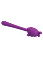 PRETTY LOVE - VIBRADOR FLEXIBLE CUTE BUNNY FLIRTING STICK RECARGABLE USB MORADO