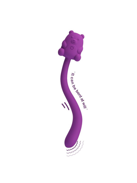 PRETTY LOVE - CUTE BEAR FLIRTING STICK VIBRADOR RECARGABLE