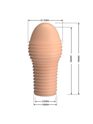 PRETTY LOVE - HOTTT FUNDA PARA PENE GET YOUR PENIS THICKER COLOR NATURAL