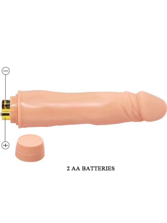 BAILE - DWARF VIBRADOR REALÍSTICO 21 CM NATURAL