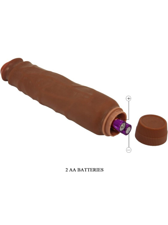 BAILE - JACK VIBRADOR REALÍSTICO 26 CM MULATO