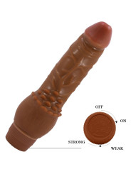 BAILE - BARBARA VIBRADOR REALÍSTICO 19.5 CM MULATO