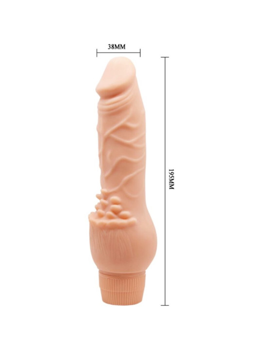 BAILE - BARBARA VIBRADOR REALÍSTICO 19.5 CM NATURAL