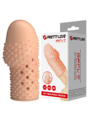 PRETTY LOVE - GEEK'S FUNDA PARA PENE GET YOUR PENIS THICKER COLOR NATURAL