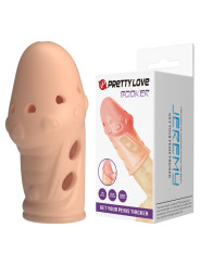 PRETTY LOVE - SOCKER FUNDA PARA PENE TEXTURIZADA COLOR NATURAL