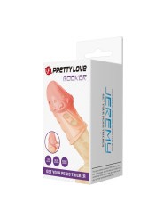 PRETTY LOVE - SOCKER FUNDA PARA PENE TEXTURIZADA COLOR NATURAL