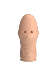 PRETTY LOVE - SOCKER FUNDA PARA PENE TEXTURIZADA COLOR NATURAL