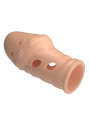 PRETTY LOVE - SOCKER FUNDA PARA PENE TEXTURIZADA COLOR NATURAL