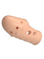 PRETTY LOVE - SOCKER FUNDA PARA PENE TEXTURIZADA COLOR NATURAL