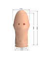 PRETTY LOVE - SOCKER FUNDA PARA PENE TEXTURIZADA COLOR NATURAL
