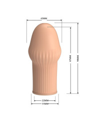 PRETTY LOVE - HUEL FUNDA PARA PENE COLOR NATURAL