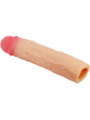 PRETTY LOVE - DEREK FUNDA PENE CON EXTENSIÓN DE 7.6 CM NATURAL