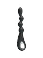 PRETTY LOVE - FEDERER VIBRADOR ANAL 12 VIBRACIONES NEGRO