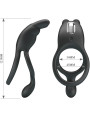 PRETTY LOVE - SETH DOBLE ANILLO VIBRADOR RABBIT 7 VIBRACIONES NEGRO
