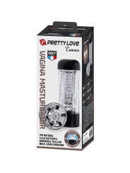 PRETTY LOVE - TAMARA MASTURBADOR MASCULINO VIBRADOR MULTIVELOCIDAD NEGRO
