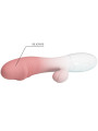 PRETTY LOVE - SNAPPY VIBRADOR RABBIT 3O VIBRACIONES ROSA