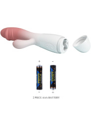 PRETTY LOVE - SNAPPY VIBRADOR RABBIT 3O VIBRACIONES ROSA