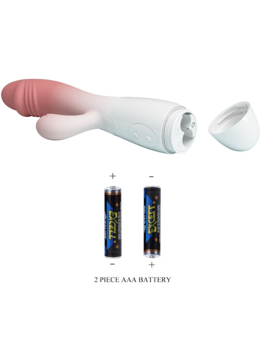 PRETTY LOVE - SNAPPY VIBRADOR RABBIT 3O VIBRACIONES ROSA