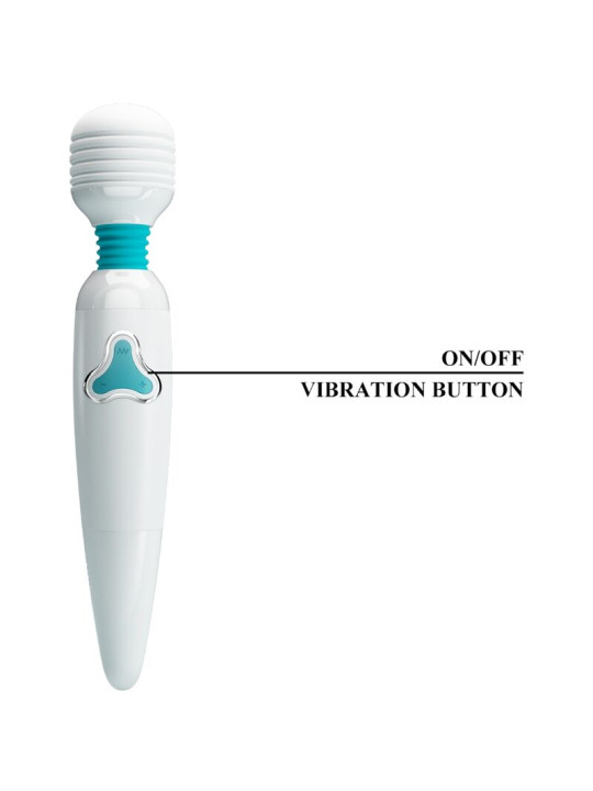 PRETTY LOVE - CLOUD VIBRADOR WAND 7 VIBRACIONES BLANCO