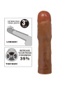 PRETTY LOVE - KYLIAN FUNDA PARA PENE CON EXTENSIÓN DE 7.6 CM MULATO