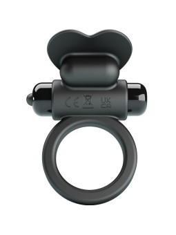 PRETTY LOVE - DEBONAIRE ANILLO VIBRADOR CONEJO 10 VIBRACIONES NEGRO