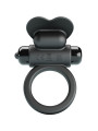 PRETTY LOVE - DEBONAIRE ANILLO VIBRADOR CONEJO 10 VIBRACIONES NEGRO