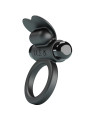 PRETTY LOVE - DEBONAIRE ANILLO VIBRADOR CONEJO 10 VIBRACIONES NEGRO