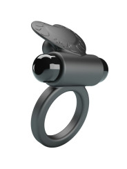 PRETTY LOVE - DEBONAIRE ANILLO VIBRADOR CONEJO 10 VIBRACIONES NEGRO