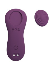 PRETTY LOVE - MANE MASAJEADOR LAY ON CLÍTORIS 10 VIBRACIONES CONTROL REMOTO MORADO