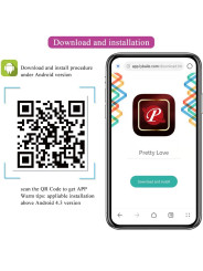 PRETTY LOVE - FRANZ MASAJEADOR & VIBRADOR APP GRATUTITA MORADO