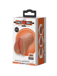 CRAZY BULL - SCARLET VAGINA Y ANO DISEÑO CON UN CORAZÓN NATURAL