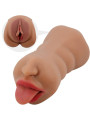CRAZY BULL - SARAH MASTURBADOR DOBLE BOCA & VAGINA NATURAL