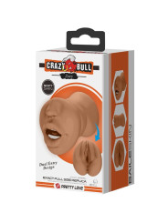 CRAZY BULL - ZOEY MASTURBADOR DOBLE BOCA & VAGINA NATURAL